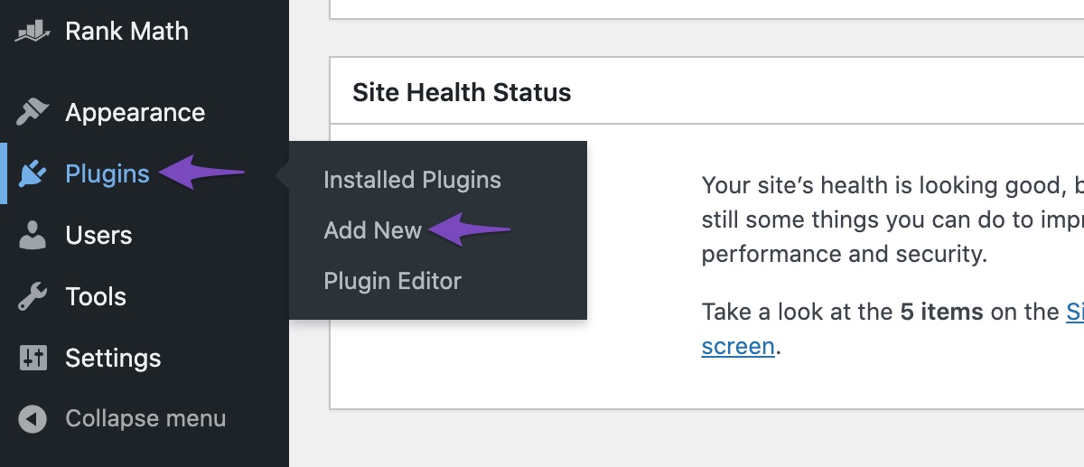 Add new plugin