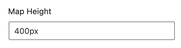 Map Height