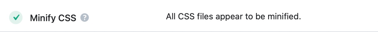 Minify Css Test In Rank Math