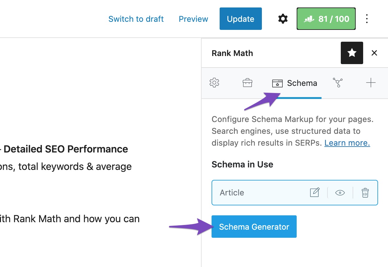 Open Schema Generator