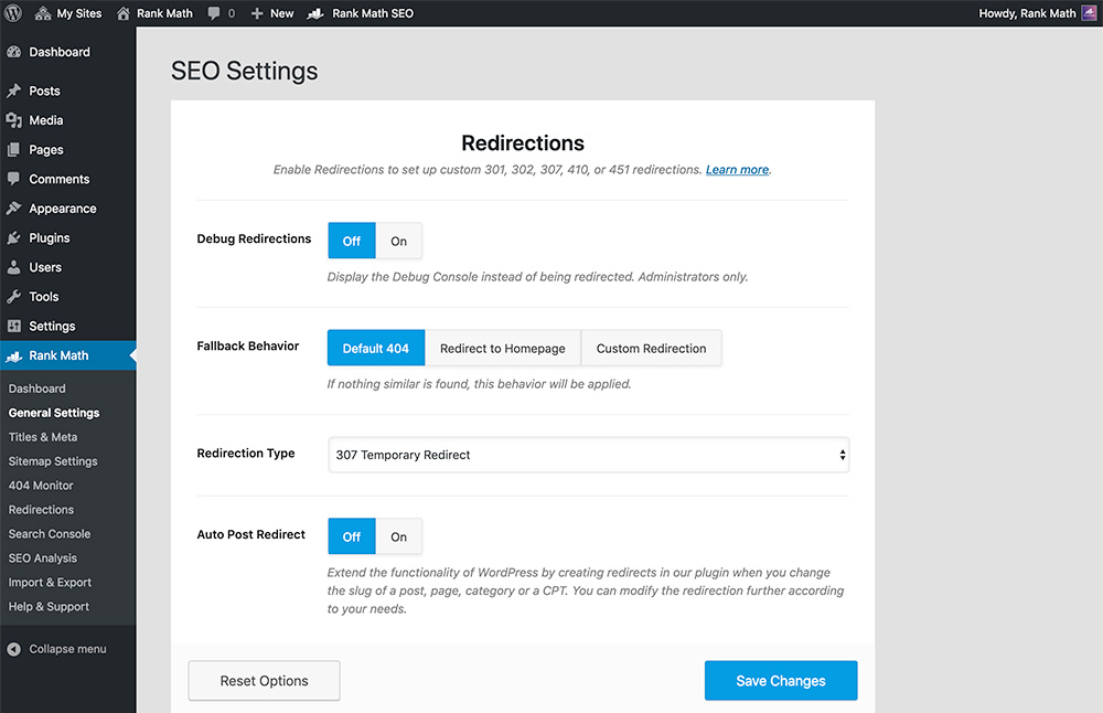 Full Control Over Plugin Settings