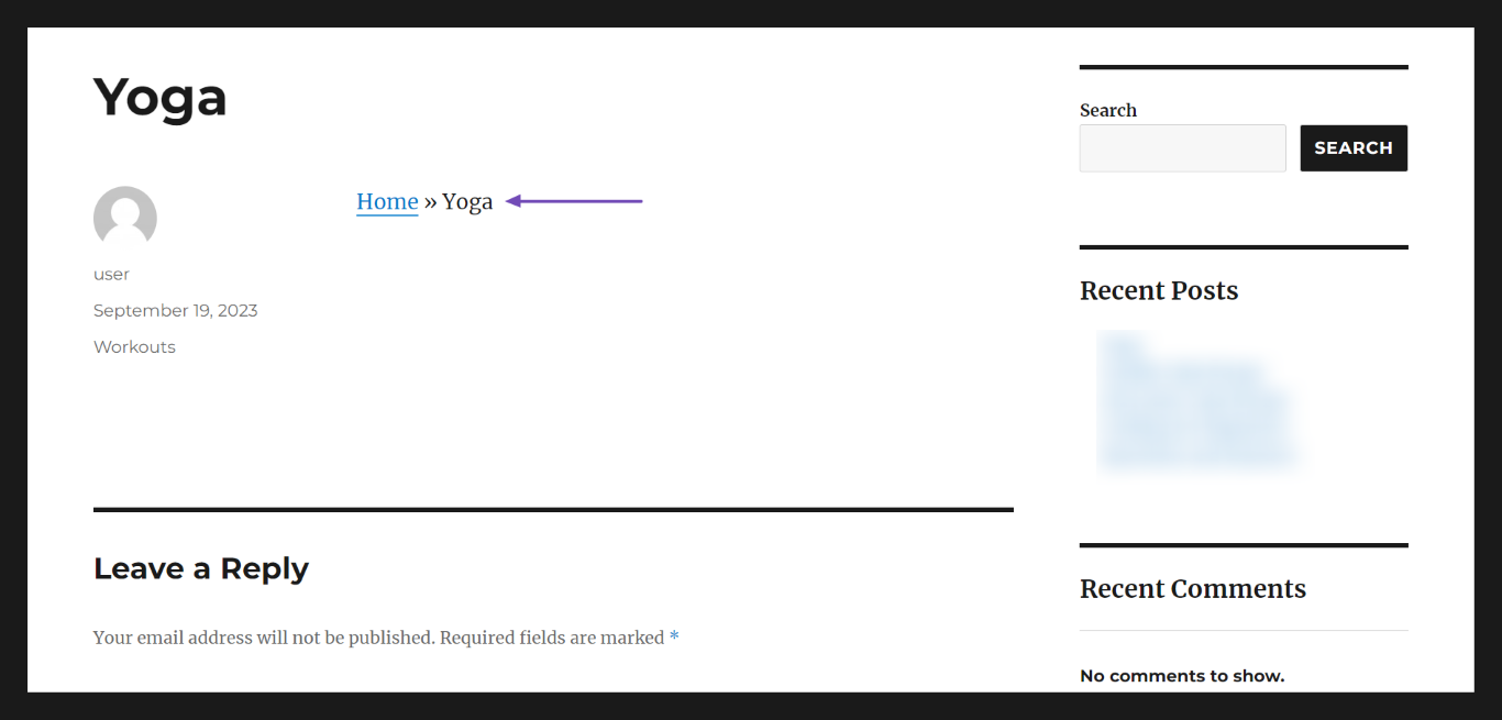 How to remove categories from your breadcrumbs