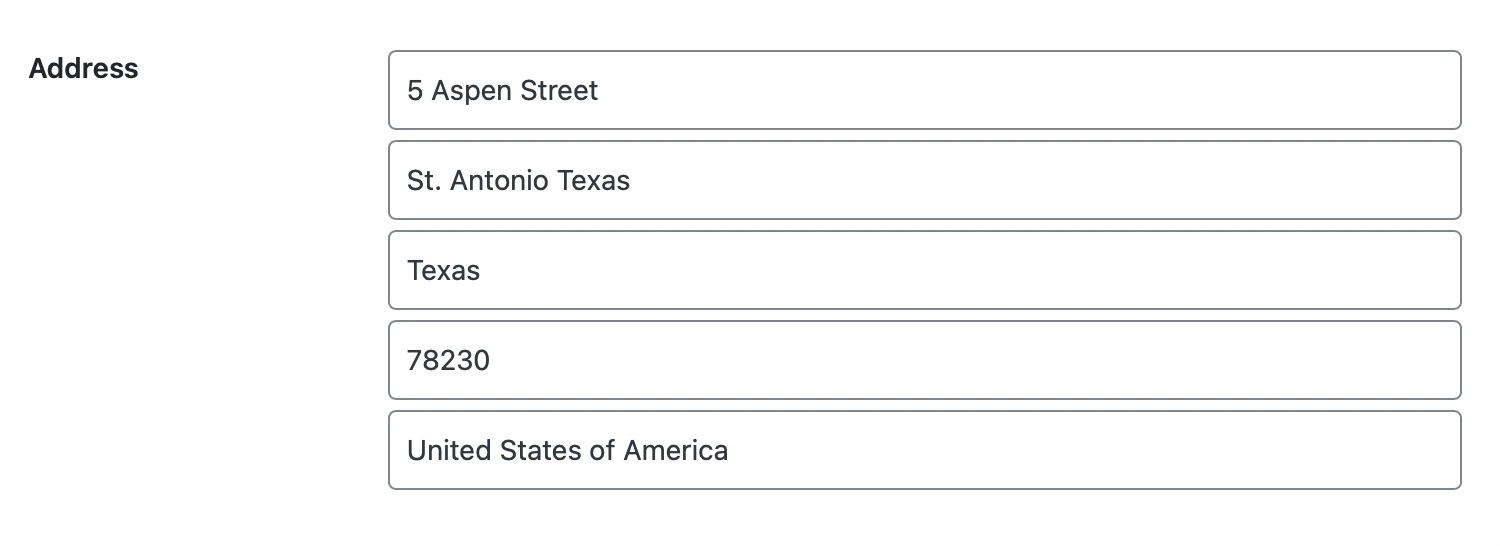 Rank Math Address Business Information