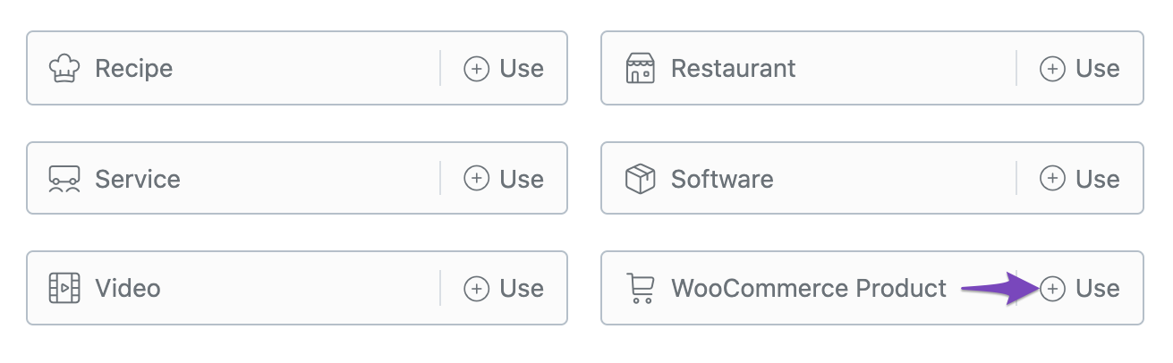 Use WooCommerce Product Schema